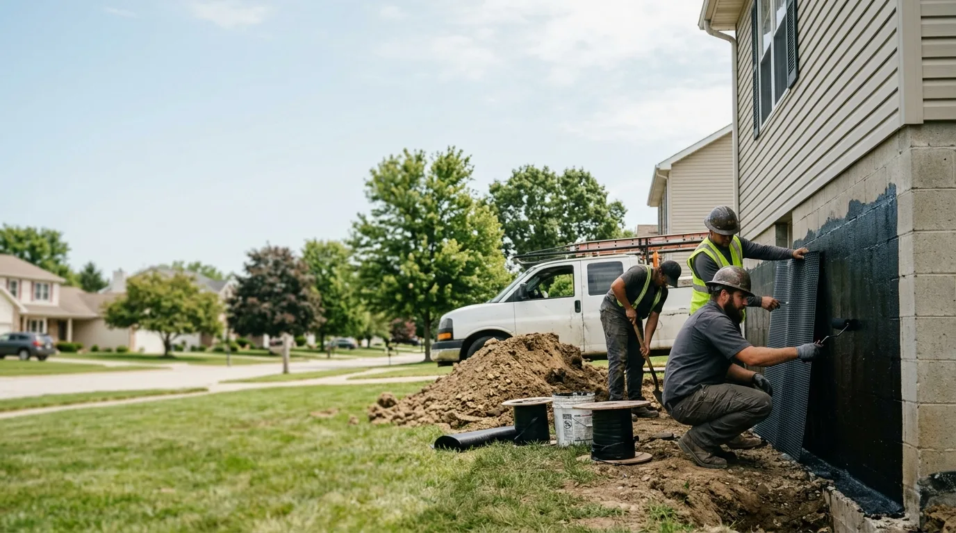 Basement Waterproofing in North Fairfield, OH near me